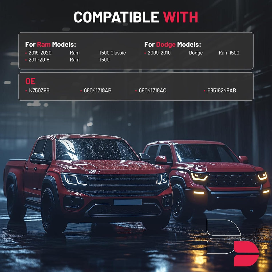 BDFHYK 2Pcs Sway Bar Links Stabilizer Bar Links For Ram 1500 Classic 2019-2020, Ram 1500 2009-2018