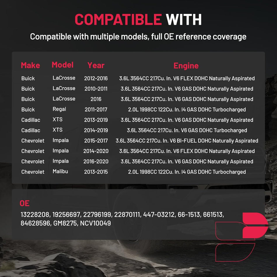 Front Pair CV Drive Axle Shaft Assembly For Buick LaCrosse Regal, Cadillac XTS, Chevy Impala, Chevy Malibu; Replace#NCV10049