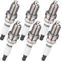 BDFHYK 6PCS Platinum Iridium Spark Plugs 94460 for Porsche Cayenne Panamera, Audi A6 A7 Q5 Q7 3.0L V6