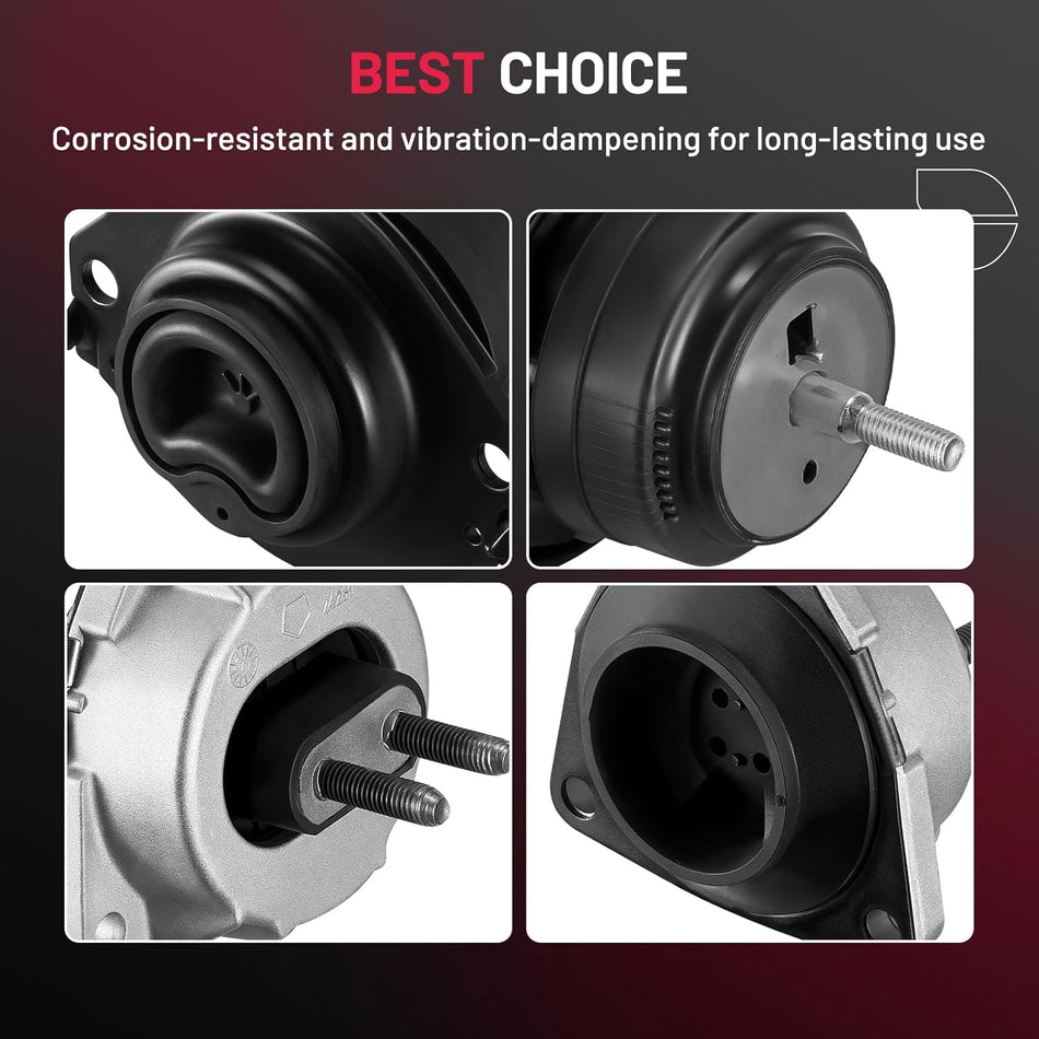 BDFHYK 3PCS Engine Motor and Trans Mounts Compatible with Dodge Durango 2013-2022 3.6L V6, 5.7L V8,Compatible with Jeep Grand Cherokee 2011-2021 3.6L V6, 5.7L V8,6.4L V8 Replace A5611,A5611,A5488,