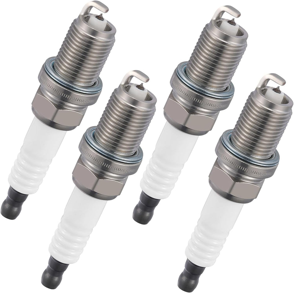 BDFHYK 6341 Iridium Spark Plugs Compatible with Toyota compatible with Bentley for Dodge for Mercedes-Benz for Saturn 2.0L 2.4L 3.0L L4 L6 V6 Replacement for BKR5EIX Set of 4