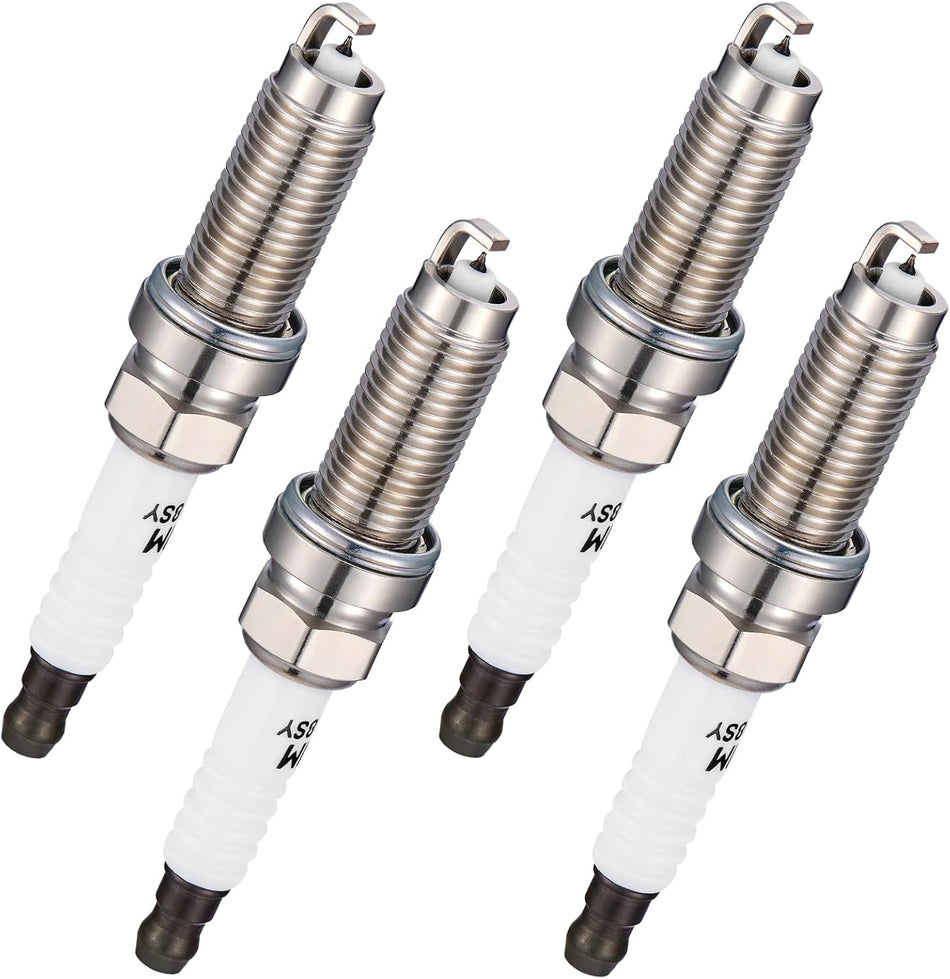 BDFHYK 95660 Platinum iridium Spark Plugs Compatible with VOLVO S60 S80 S90 V60 V90 XC40 XC60 XC70 XC90,Compatible with Honda 2017-2020 Civic 2017-2022 CR-V Replacement for 122905PAA01 Set of 4