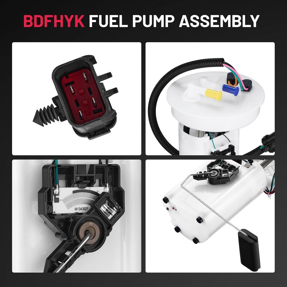 Fuel Pump Module Assembly FG0918, Compatible with Jeep Grand Cherokee L6 4.0L 1999-2004; Jeep Grand Cherokee V8 4.7L 1999-2004