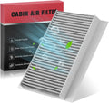BDFHYK CF10259 Cabin Air Filter with Activated Carbon for Land Rover LR3 2005-2009, LR4 2010-2016, Range Rover Sport 2006-2013 4.2L/4.4L/5.0L V8