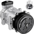 BDFHYK 68550 A/C Compressor with Clutch For Dodge Dakota L4 2.5L 1996-2002, Jeep Cherokee 1997-2001, TJ 1997-1999, Wrangler 1997-1999, 2.5L 4.0L