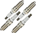 BDFHYK 4PCS Iridium Spark Plugs 4344 for Buick LaCrosse Chevy Equinox Ford Fusion