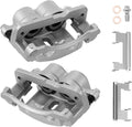 BDFHYK Rear Brake Caliper (Pair) for Chevy Silverado GMC Sierra Cadillac Escalade, Left & Right, Replaces 184858 184859