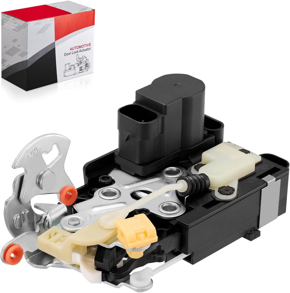 SYERAL Front Right Passenger Side Door Latch Lock Actuator 931-209 Compatible with Chevy 1999-2000 Silverado 1500 2500, 2000 Tahoe, Compatible with GMC 1999-2000 Sierra 1500 2500,Yukon XL 1500 2500