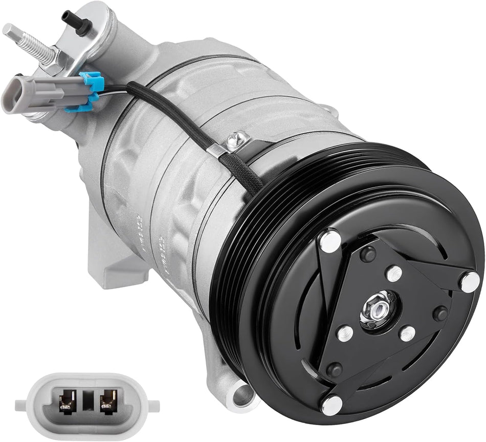 BDFHYK 15926954 Air Conditioning A/C Compressor with Clutch Compatible with Chevrolet Equinox V6 3.0L 2010-2011, Compatible with GMC Terrain V6 3.0L 2010-2011