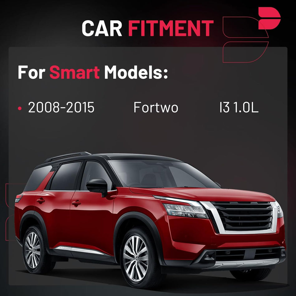 BDFHYK Ignition Coil Packs Compatible with Smart Fortwo l3 1.0L 2008 2009 2010 2011 2012 2013 2014 2015 Coil for UF681 36-8276 GN10674 ICA64178 ICA64270 Set of 3