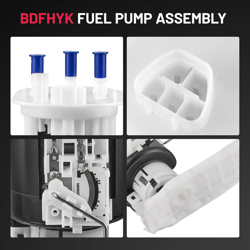 BDFHYK Electric Fuel Pump Module Assembly Compatible with Hyundai Santa Fe 2003-2005 3.5L V6, 2004 2.4L l4 Replace E8662M