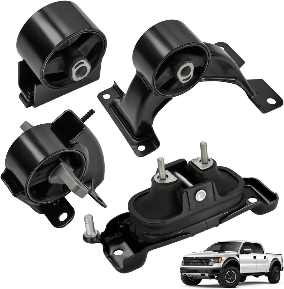BDFHYK 4PCS Engine Motor and Trans Mounts Compatible with Chrysler Town&Country 2011-2016,Compatible with Dodge Grand Caravan 2011-2019,Compatible with Ram C/V 2012-2015 V6 3.6L Replace A5665 A5480