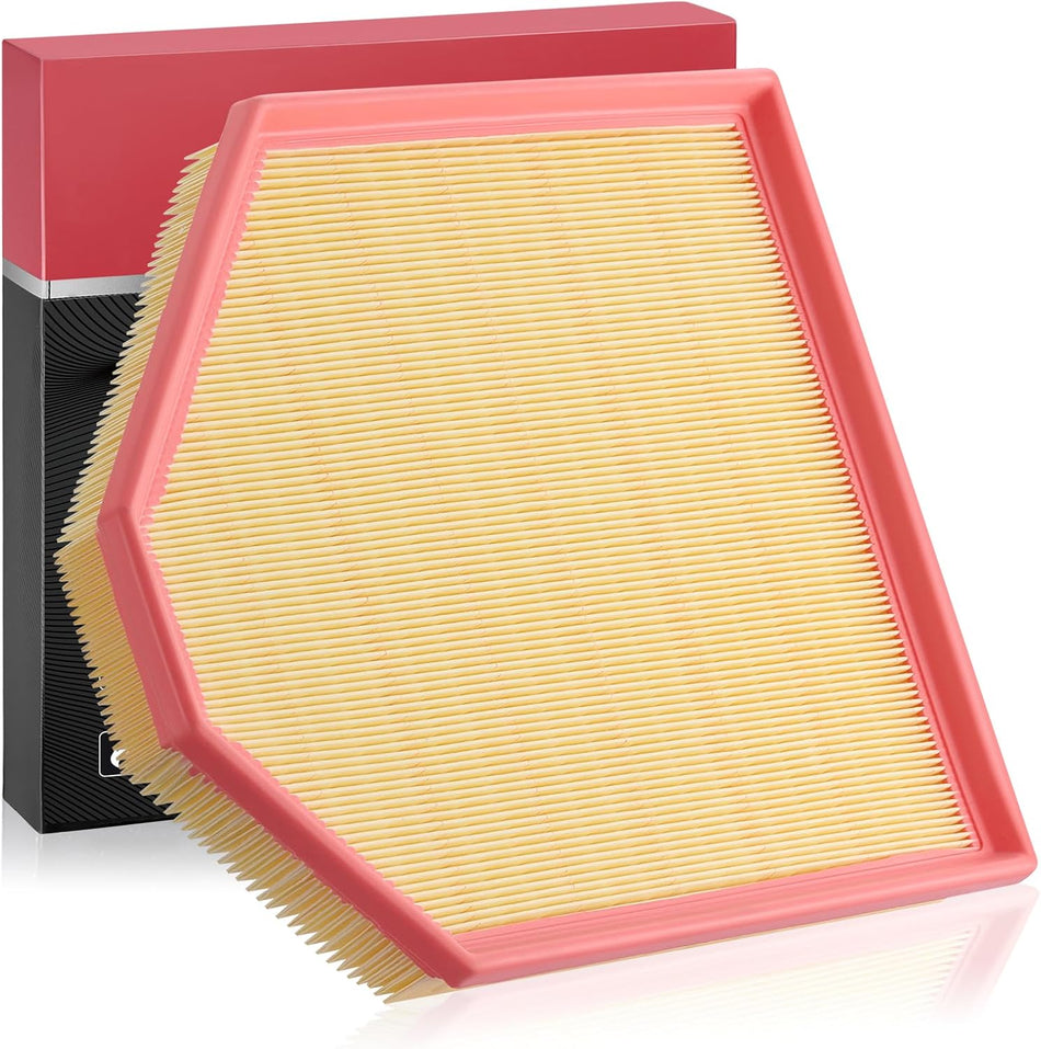 BDFHYK CA11422 Engine Air Filter Compatible with BMW X3 2011-2017 2.0L 3.0L, X4 2015-2018 L4 2.0L, Flexible Panel, Replace# 13717601868