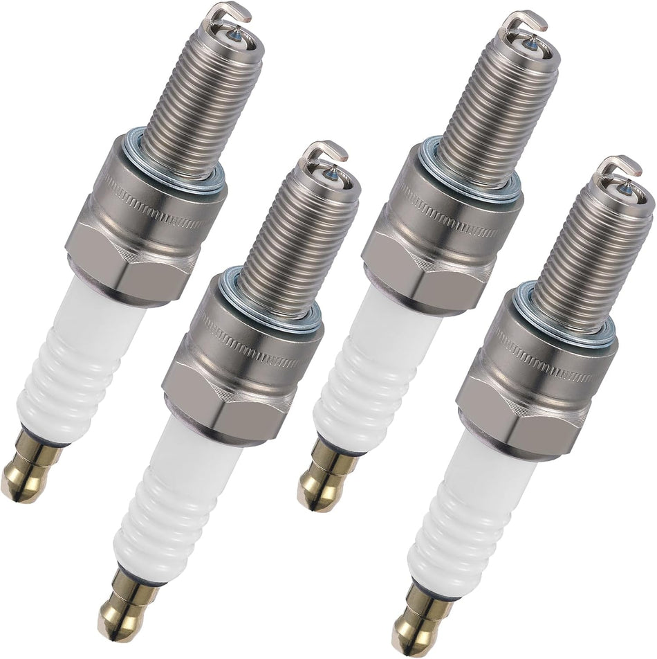 BDFHYK 4218 Iridium Spark Plugs Compatible with Ferrari F355 Berlinetta 1994-1996 3.5L V8 Replacement for CR8EIX Set of 4