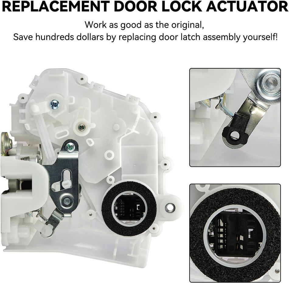 SYERAL Door Latch Lock Actuator Motor Rear Left Driver Side Compatible with Honda CR-V 2007-2011 72110SWAD01