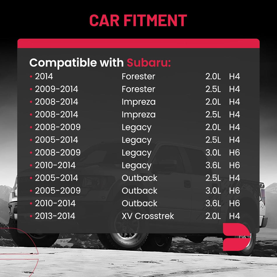 513303 2PCS Front Wheel Hub Bearing Assembly 5 Lugs For Subaru Forester 2009-2014, Impreza 2008-2014, Legacy 2005-2014