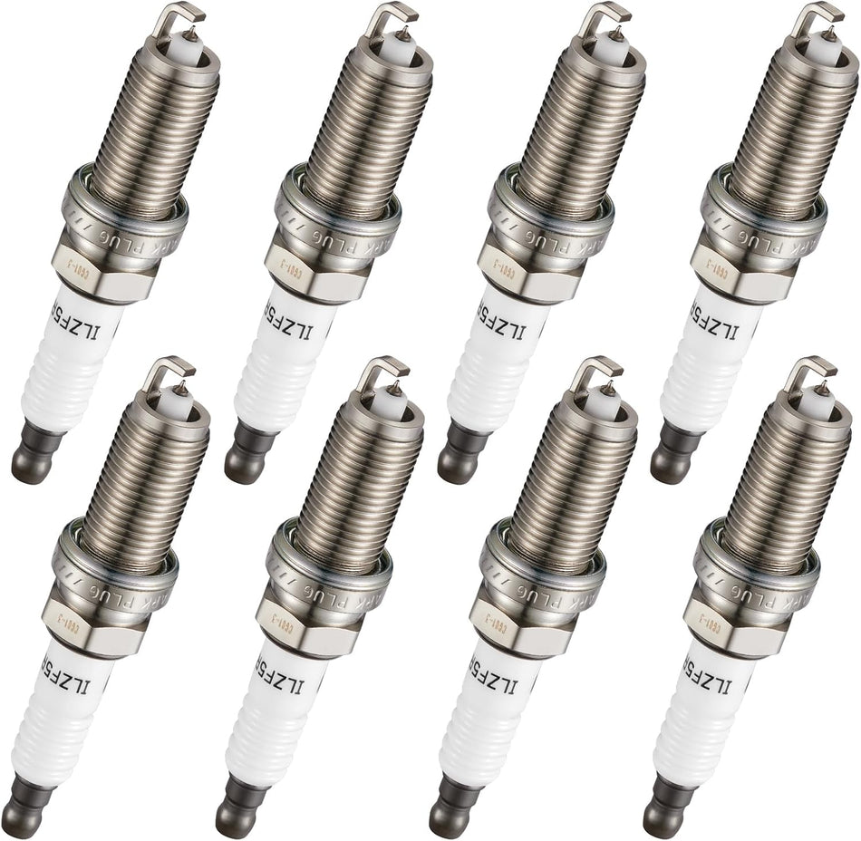 BDFHYK Iridium Spark Plugs LZFR5CI-11 Compatible with Jeep Grand Cherokee Commander,Compatible with Dodge Durango Charger Challenger Dakota 2500 3500 1500 Classic, 300 Aspen 4.7L 5.7L 92145 Set of 8