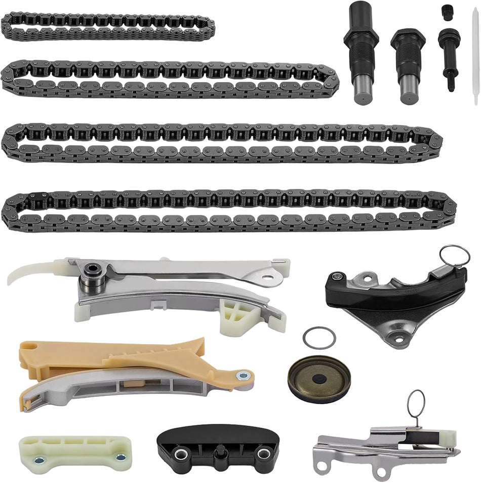 BDFHYK Engine Timing Chain Kit with Tensioner Compatible with Ford Explorer Sport Trac Mustang Ranger 1997-2010,Compatible with Mercury Mountaineer 98-10 Compatible with Mazda B4000 01-10,4.0L V6 SOHC