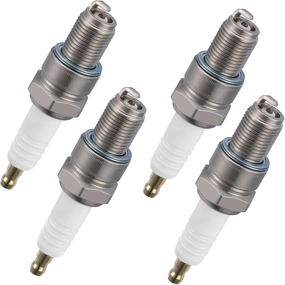 BDFHYK 2411 Iridium Spark Plugs Compatible with Emerald Bay Banshee XS, Compatible with Allis-Chalmers 190 190XT G-262 G-226 Universal Spark Plugs Replacement for B8ES Set of 4