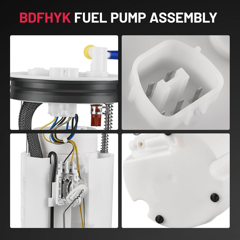 BDFHYK Electric Fuel Pump Module Assembly Compatible with Chrysler Sebring 2002-2004,Compatible with Dodge Stratus 2002-2005 Replace E7163M