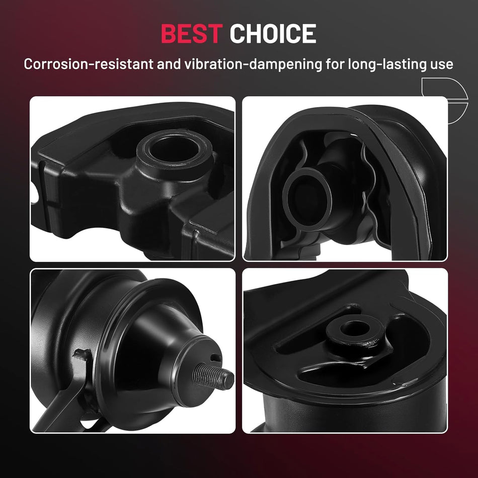 BDFHYK 5PCS Engine Motor and Trans Mounts Compatible with Honda CR-V 1997-2001 2.0L L4 Replace A6502,A6585,A6520,A6506,A6526,