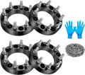 8x165.1 Wheel Spacers 1.5 Inch for Dodge Ram 2500 3500 Ford F250 F350 E250 E350, 9/16-18 Studs, 126mm Hub Bore, Set of 4