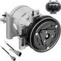 BDFHYK 10362880 A/C Compressor with Clutch For Subaru Impreza H4 2.0L 2002-2005, Impreza H4 2.5L 2002-2007, Saab 9-2X H4 2.0L 2005, 9-2X H4 2.5L 2005-2006