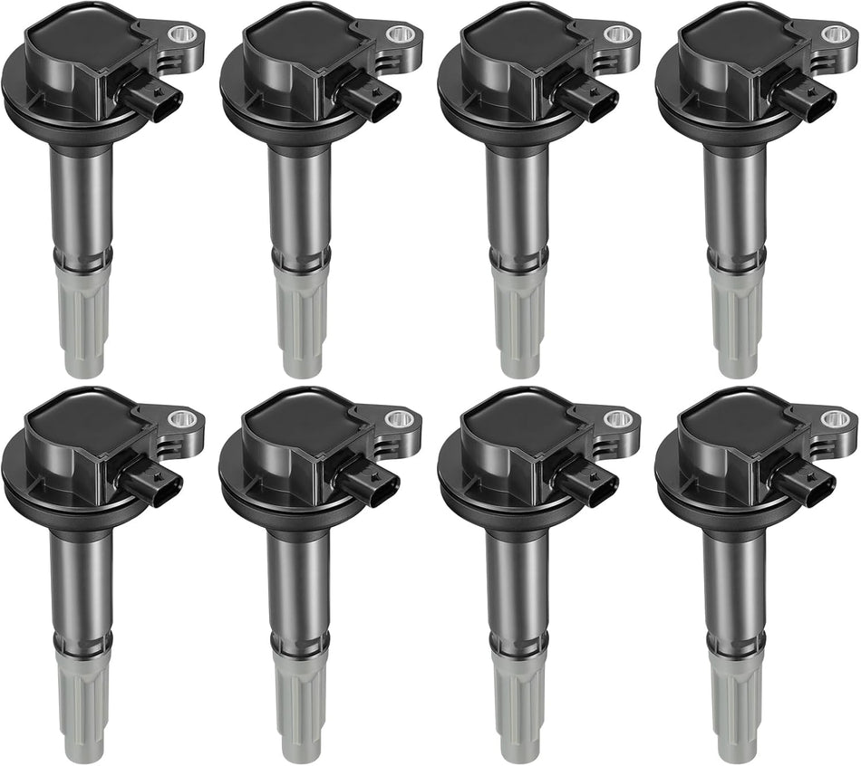 BDFHYK Ignition Coil Packs Compatible with 2016 2017 F150 Mustang V8 5.0L Coil for UF824 FR3Z12029A UF824T DG561 Set of 8