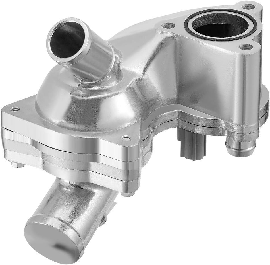 BDFHYK 902-860 Upgrade Aluminium Coolant Thermostat Housing Assembly Compatible with Ford 2002-2010 Explorer,2007-2010 Explorer Sport Trac,Compatible with Mercury 2002-2010 Mountaineer 4.0L V6