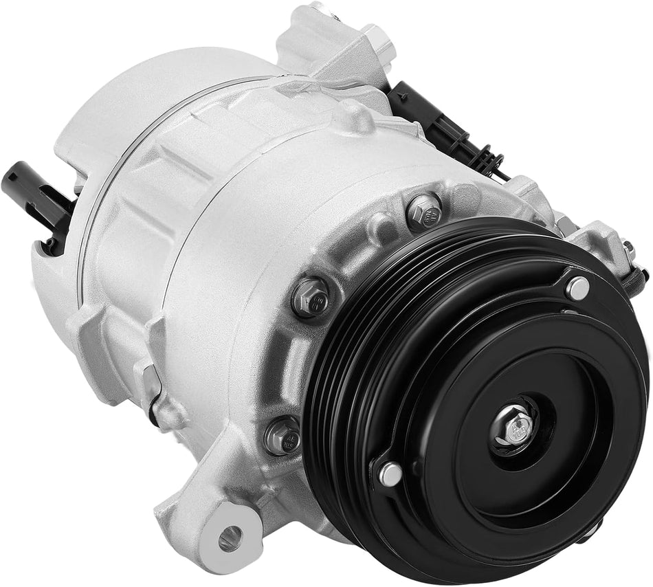 BDFHYK Air Conditioning A/C Compressor with Clutch Compatible with Chevry Silverado 1500 2014-2019, Suburban/Tahoe 2015-2020, Compatible with GMC Sierra 1500 2014-2019, Yukon/Yukon XL 2015-2020