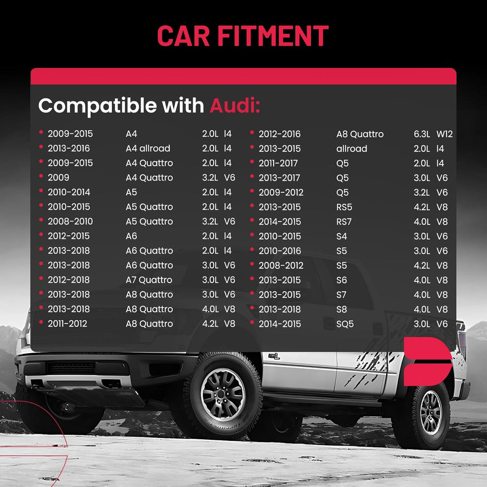 513301 Front/Rear Wheel Hub Bearing Assembly 5 Lugs For Audi A4 A5 A6 A7 A8 Quattro allroad 2008-2018, Replaces BR930817