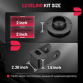 BDFHYK 2inch/2.5inch/3inch Front Leveling Kit for Dodge Ram 2500/3500 4WD 2014-2020