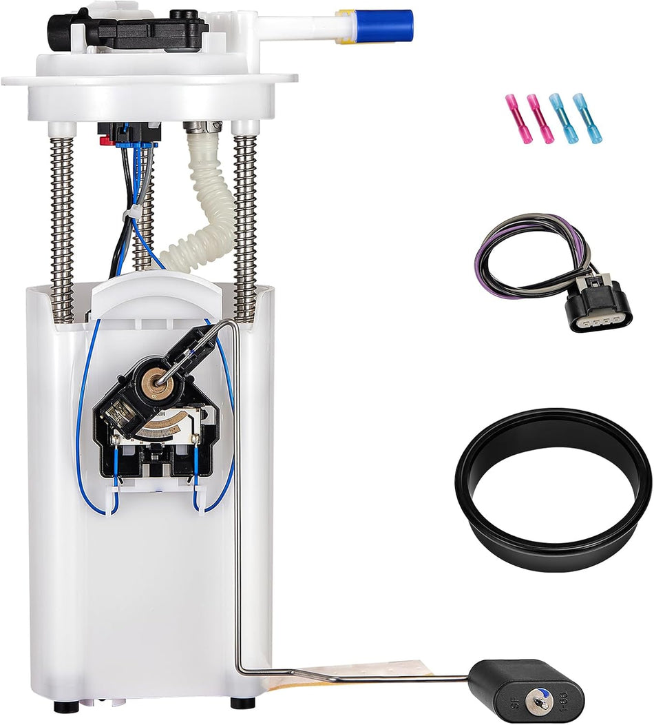 BDFHYK Electric Fuel Pump Assembly E3508M Compatible with 2002-2003 Cadillac Escalade V8 5.3L 6.0L, 2000-2003 Chevrolet Tahoe V8 4.8L 5.3L, 2000-2003 GMC Yukon V8 4.8L 5.3L 6.0L GAS Type