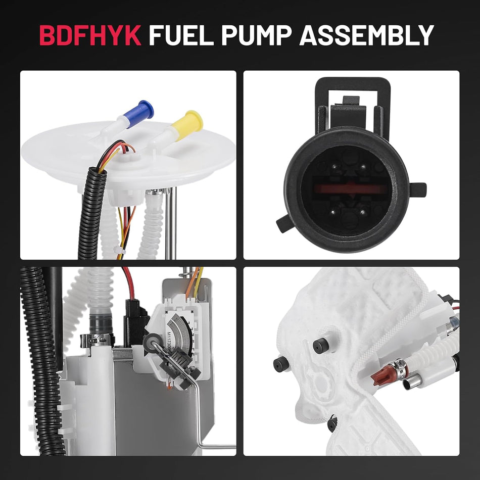 BDFHYK Electric Fuel Pump Module Assembly Compatible with Lincoln Navigator 2003 2004 5.4L V8 Replace E2362M