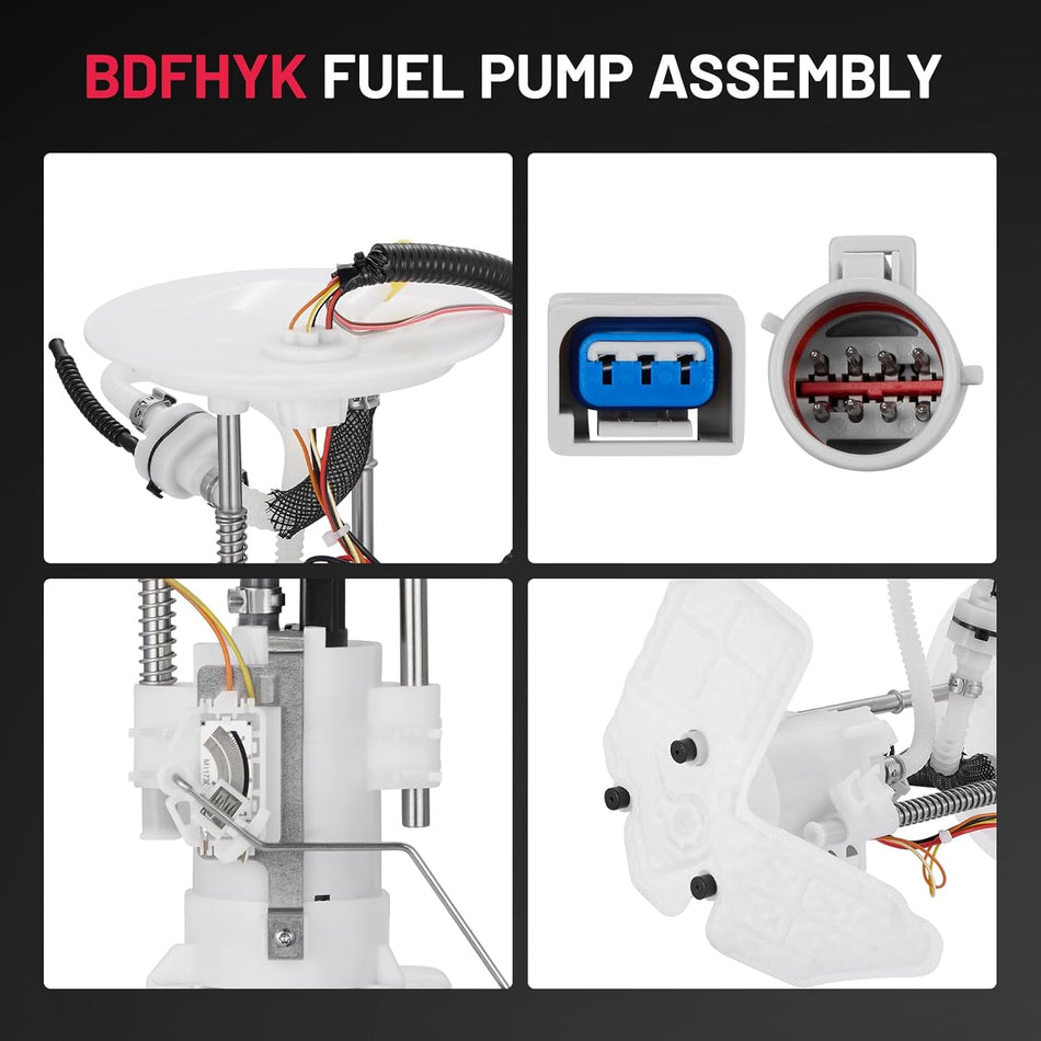 BDFHYK Electric Fuel Pump Module Assembly Compatible with Ford Explorer, Compatible with Mercury Mountaineer, 2004 4.0L V6 Replace E2355M