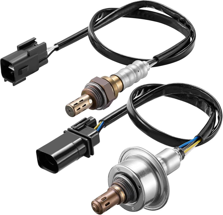 BDFHYK Oxygen Sensor Upstream Downstream O2 Sensor, Compatible with Hyundai Tucson Sonata Santa Fe 2.0L 2.4L, Compatible with KIA Sportage Forte Sorento 2.0L 2.4L 2009-2016, 234-5029, 234-4238 2PCS