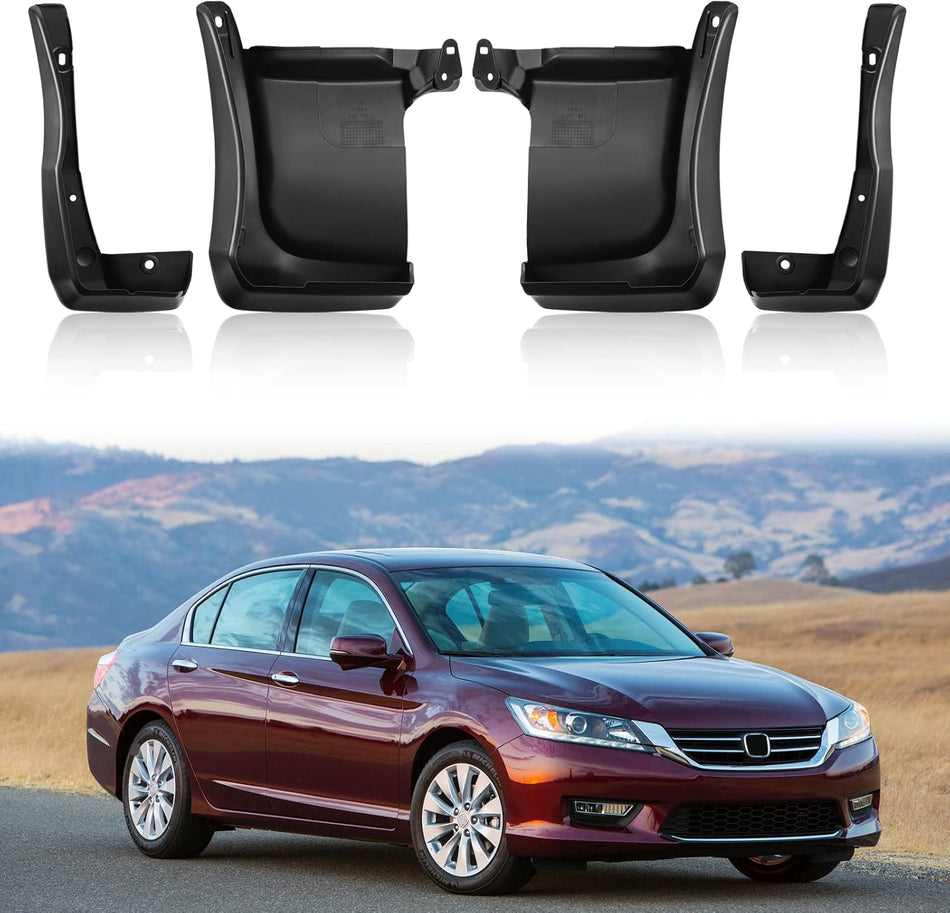 Mud Flaps for Honda Accord 2013–2015 Sedan, Front & Rear 4PCS