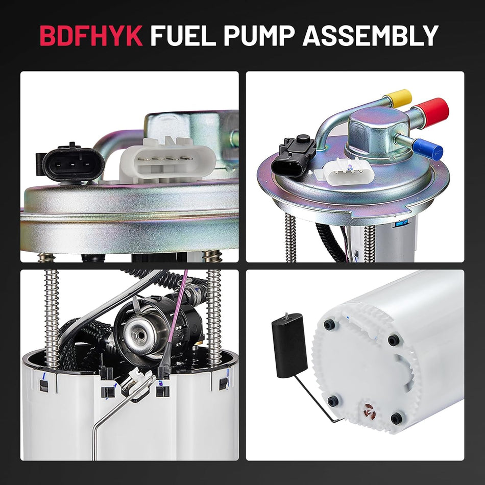 BDFHYK Electric Fuel Pump Assembly with Pressure Sensor E3609M Compatible for Chevrolet Silverado 1500 2500 GMC Sierra 1500 2500 V6 4.3L V8 5.3L 6.0L 8.1L