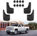 Mud Flaps for Chevy Silverado 1500 2014-2019, Front & Rear Splash Guards 4PCS, Without Fender Flares