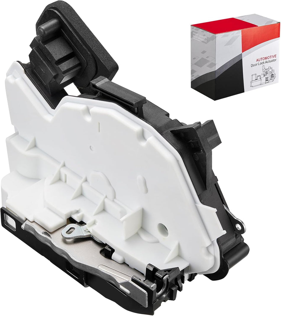 SYERAL Door Lock Actuator 5K1837016E Front Right Passenger Side Door Latch Compatible with Volkswagen Atlas Cross Sport Beetle e-Golf Golf GTI Jetta Passat Tiguan