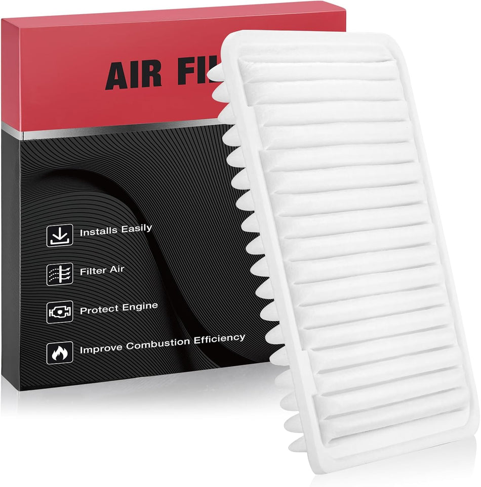 BDFHYK CA10163 Engine Air Filter Compatible with Toyota Tacoma 2005-2023 L4 2.7L, Replace# 178010C040, 17801-YZZ04