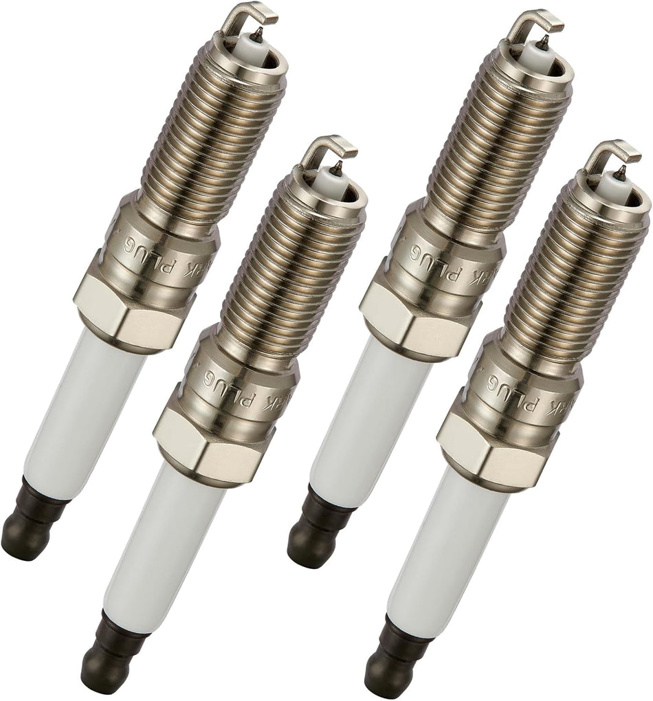 BDFHYK 91970 Platinum Iridium Spark Plugs Compatible with Buick Cascada Encore,Compatible with Chevy Cruze Equinox Malibu Trax,Terrain 1.4L 1.5L 1.6L L4 Replacement for ILNAR8B7G 90644 Set of 4