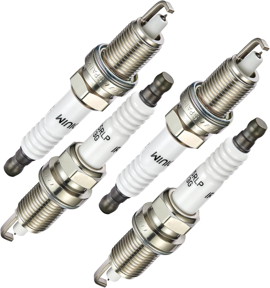 BDFHYK Set of 4 Iridium Spark Plug Compatible with CL EL Integra 200 Sebring Avenger Caliber Journey Accord Civic Odyssey Compass Soul Spectra B2600 240SX, Engine Replacement for XP985 9203 2477