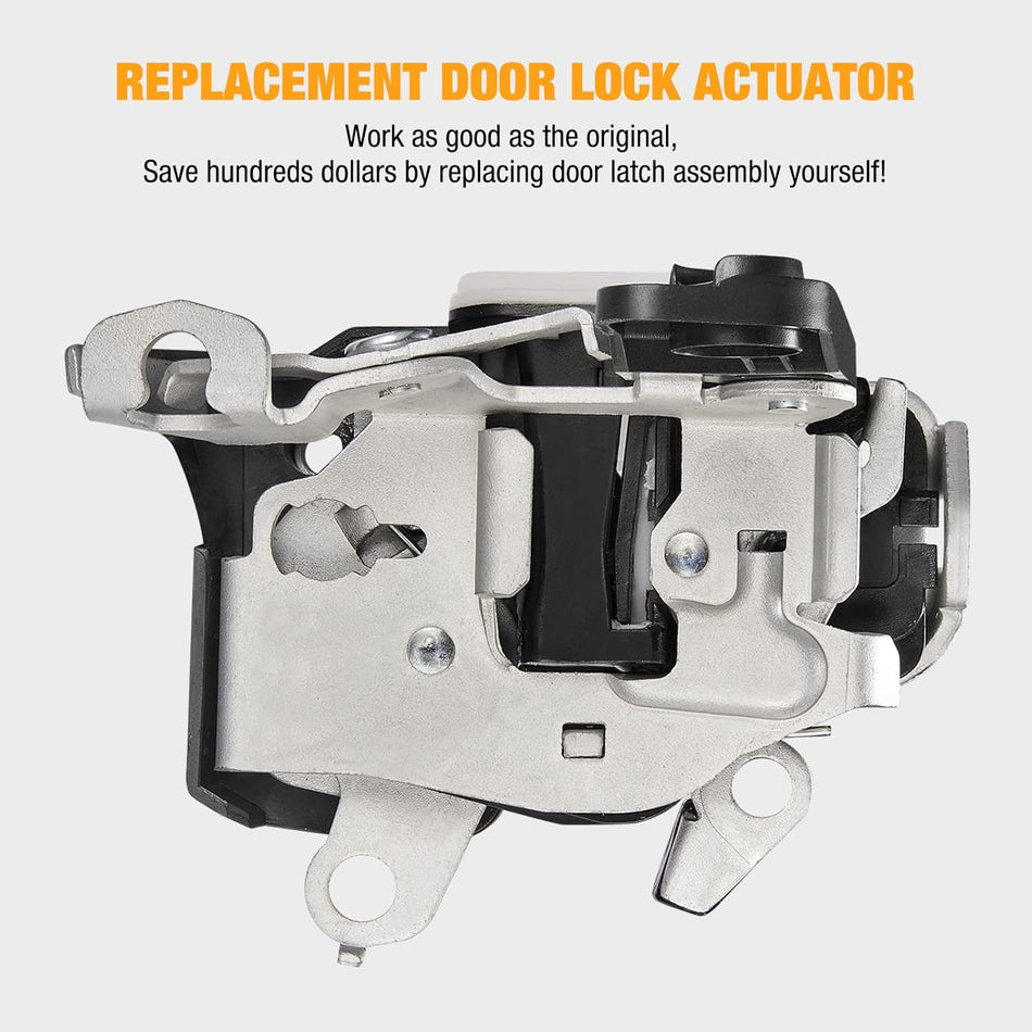SYERAL Door Lock Actuator Front Right Passenger Side Door Latch Compatible with Ford Excursion F-150, F-250 F-350 Super Duty, Compatible with Lincoln Mark LT 6C3Z-2521812-A