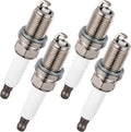 BDFHYK 1675 Iridium Spark Plugs For Audi A3 A4 A5 A6 Q3 Q5 R8 RS5 TT TT Quattro allroad, Beetle CC Eos Golf Golf R GTI Jetta Passat Passat CC Engine Replacement for PFR7S8EG, Set of 4
