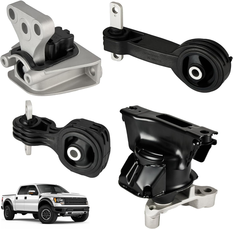 BDFHYK 4PCS Engine Motor and Trans Mounts Compatible with Honda Civic 2006-2011 1.8L l4 Replace A4530,A4534,A4543,A4546,EM9280,EM9218,EM9213,EM9216,9280,9218,9213,9216,50890-SNA-A81