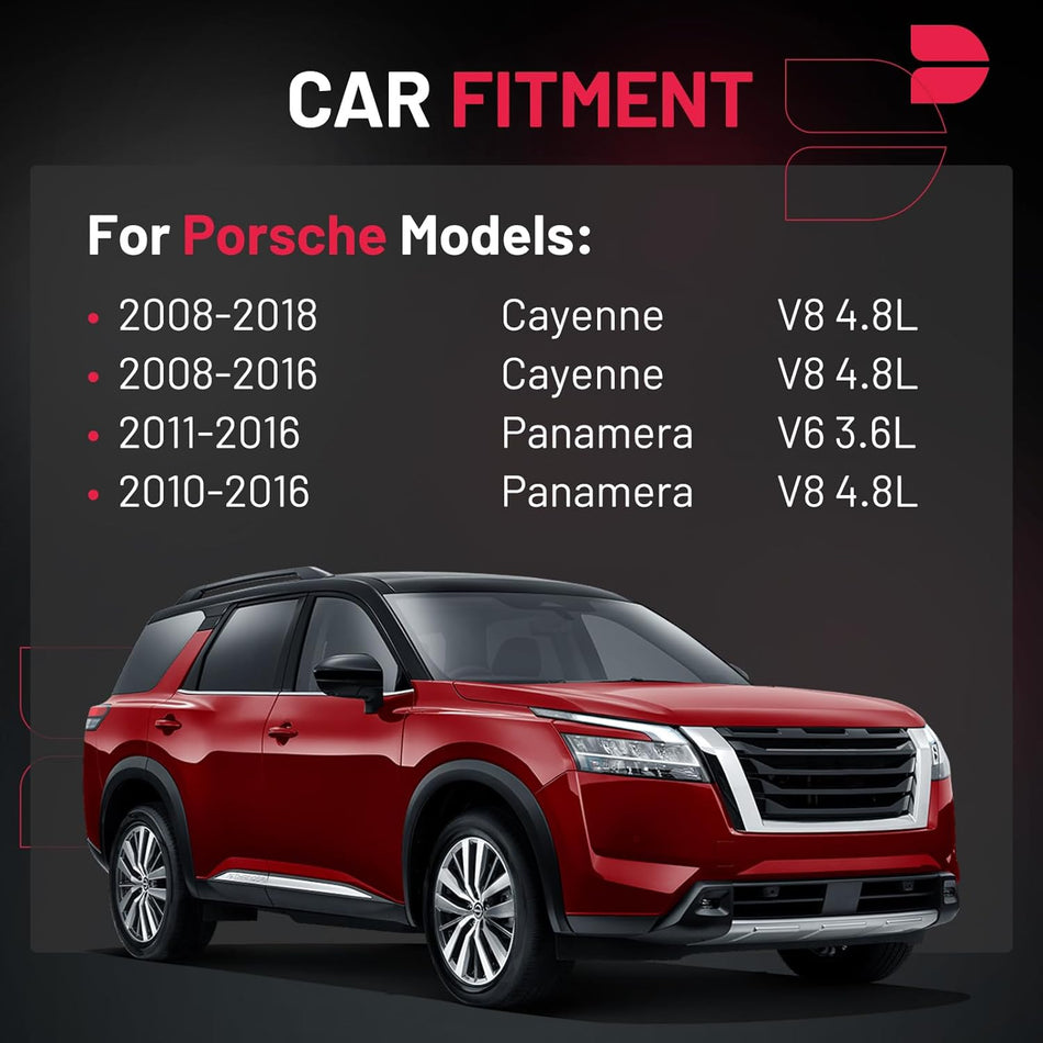 BDFHYK Ignition Coil Packs Compatible with Porsche 2008-2018 Cayenne, 2011-2016 Panamera V6 V8 3.6L 4.8L Coil for UF660 94860210402 94860210404 94860210406 Set of 8