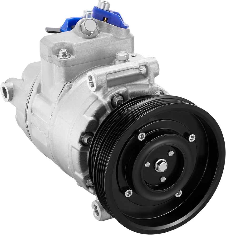 BDFHYK Air Conditioning 198567 A/C Compressor with Clutch Compatible with Volkswagen Jetta 2005-2014, Passat 2012-2014, Golf 2010-2014, Bora Beetle Rabbit,Compatible with TT RS Quattro 2012-2013