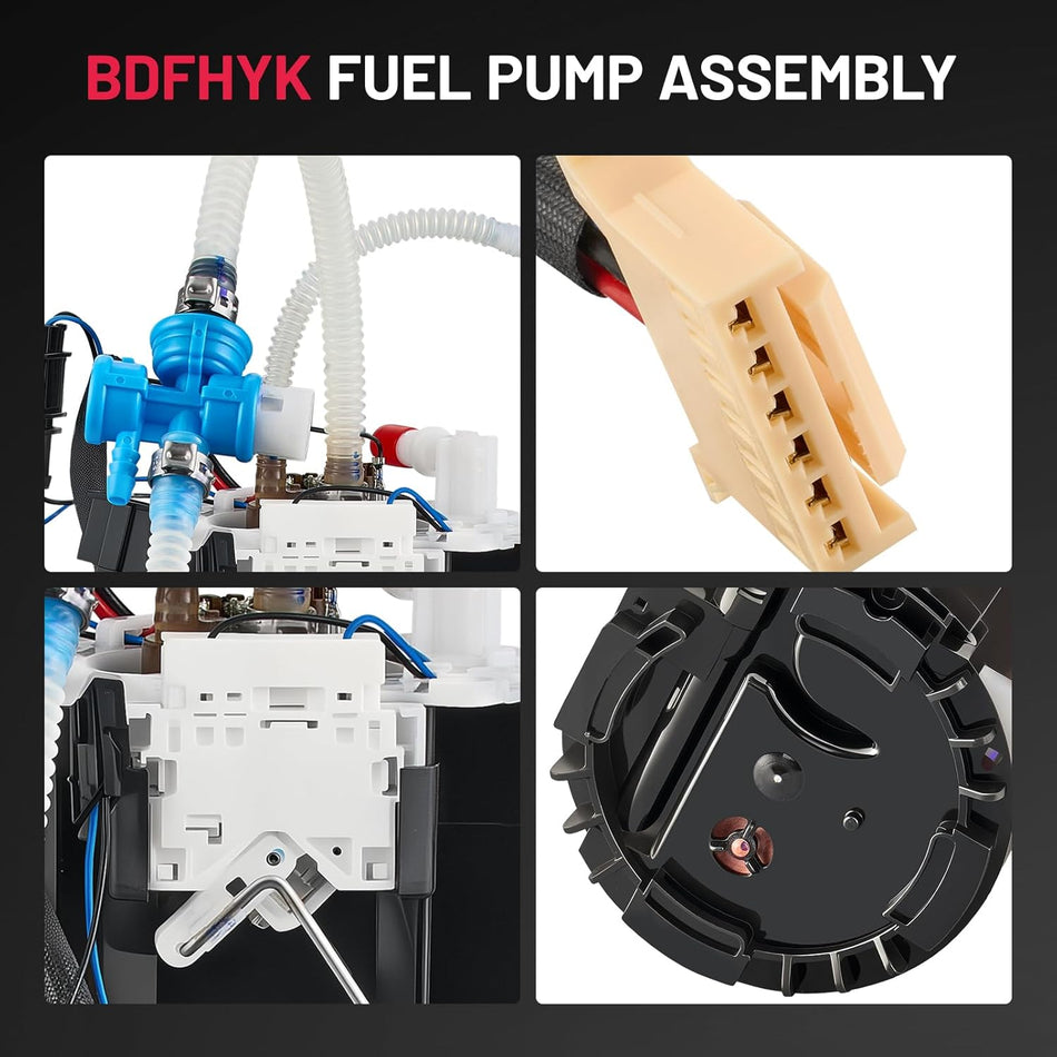 BDFHYK Electric Fuel Pump Module Assembly Compatible with Jaguar XF/XFR/XFR-S/XJR/XJ/ XJR575 2010-2019 5.0L V8,3.0L V6 Replace FG1669