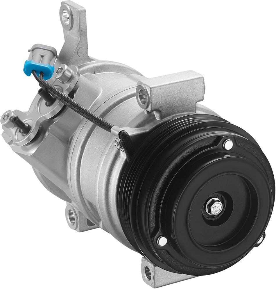 BDFHYK Air Conditioning A/C Compressor 15169965 compatible with Chevy Silverado, Suburban, Sierra, Avalanche, Express, Tahoe, Yukon, Escalade, & More - with 2 Mounting Holes